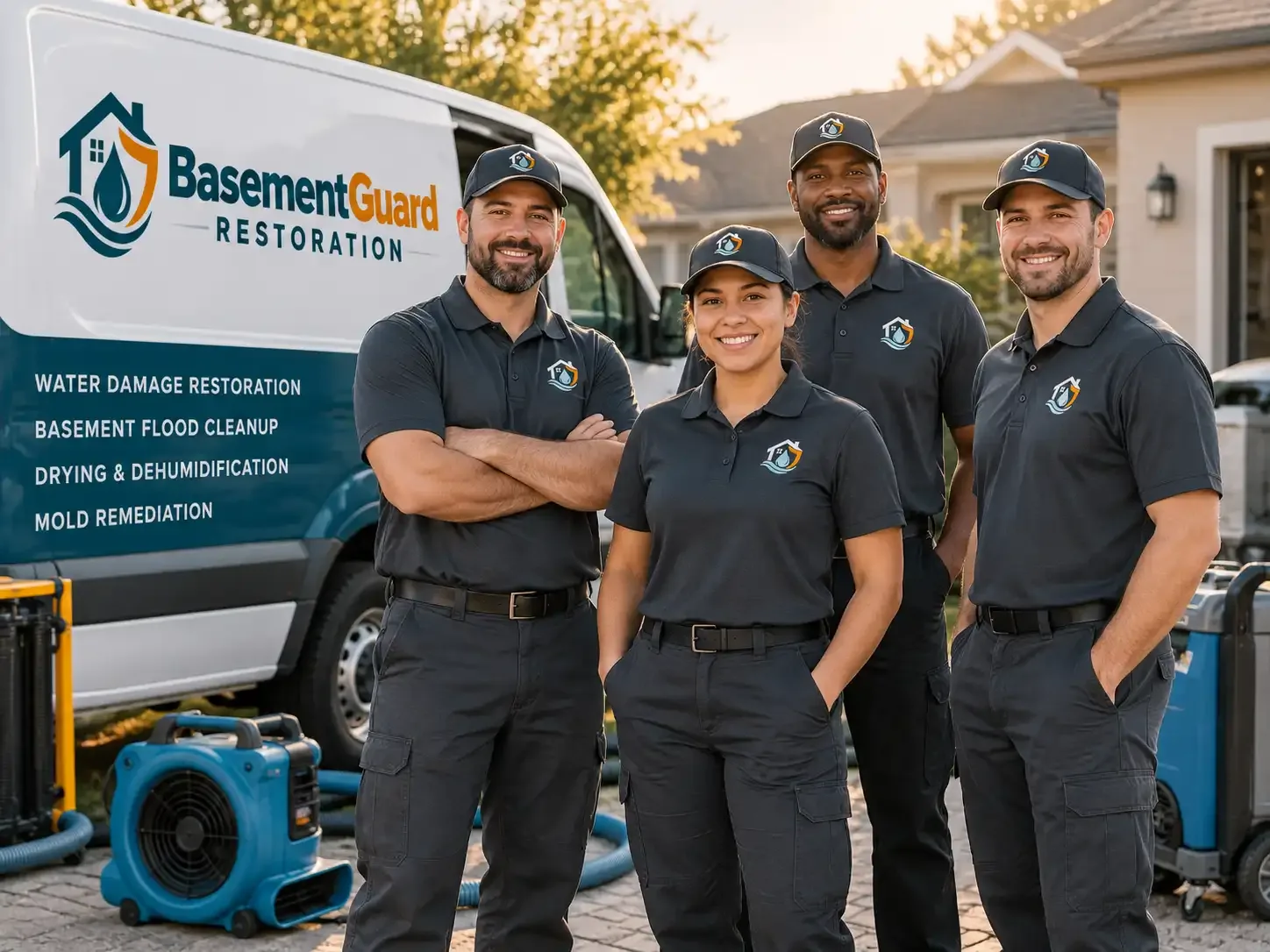 Basement Water Damage Restoration company in Brooklyn, IA
